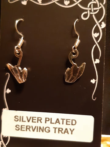 Serving Tray Earrings