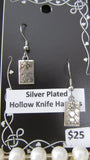 Hollow Knife Earrings