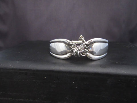 SPB019 Silver Plated Bracelet - Symmetrical