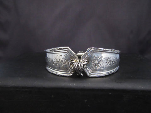 SPB023 Silver Plated Bracelet - Symmetrical