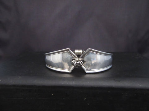 SPB024 Silver Plated Bracelet - Symmetrical