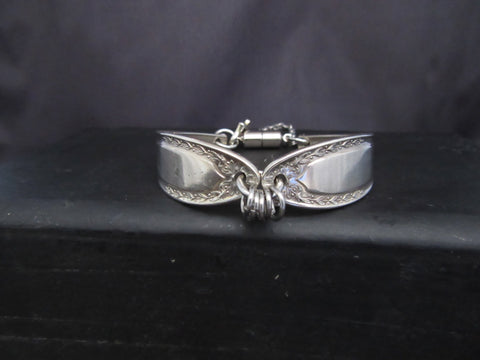 SPB028 Silver Plated Bracelet - Symmetrical