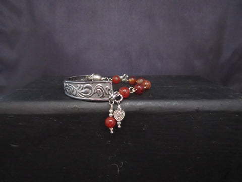 SSHM001 Stainless Steel Half Moon Bracelet