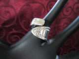 SPR039 Silver Plated Spoon Ring