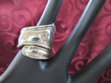 SPR043 Silver Plated Spoon Ring