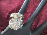 SPR043 Silver Plated Spoon Ring