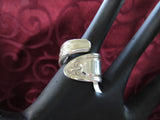 SPR044 Silver Plated Spoon Ring