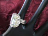 SPR046 Silver Plated Spoon Ring