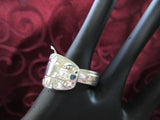 SPR054 Silver Plated Spoon Ring