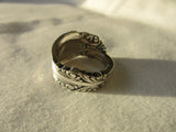 SPR091 Silver Plated Spoon Ring