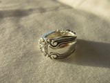 SPR091 Silver Plated Spoon Ring