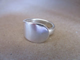 SPR021 Silver Plated Spoon Ring