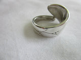 SPR023 Silver Plated Spoon Ring