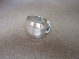 SPR005 Silver Plated Spoon Ring