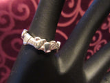 SPRCH003 Silver Plated Spoon Ring