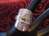 SPSR040 Saddle Ring(Spoon) Silver Plated