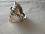 SPSR055 Saddle Ring(Spoon) Silver Plated