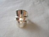 SPSR067 Saddle Ring(Spoon) Silver Plated