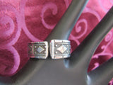 SSR061 Stainless Steel Ring Come Together Man's Diamond Pattern Band