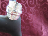 STSSR003 Sterling Silver Saddle Ring