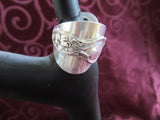 STSSR014 Sterling Silver Saddle Ring