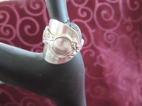 STSSR014 Sterling Silver Saddle Ring