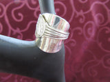 STSSR019 Sterling Silver Saddle Ring