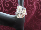 STSSR021 Sterling Silver Saddle Ring