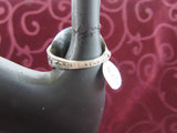 STSSR022 Sterling Silver Saddle Ring
