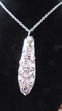 Lava Stamped Necklace