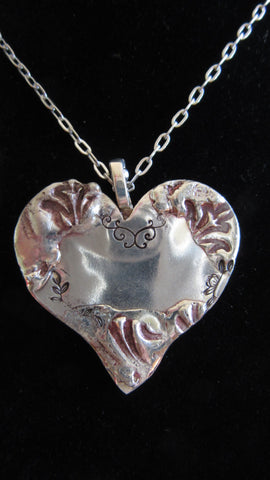 Lava Stamped Necklace