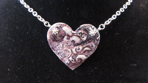 Lava Stamped Necklace